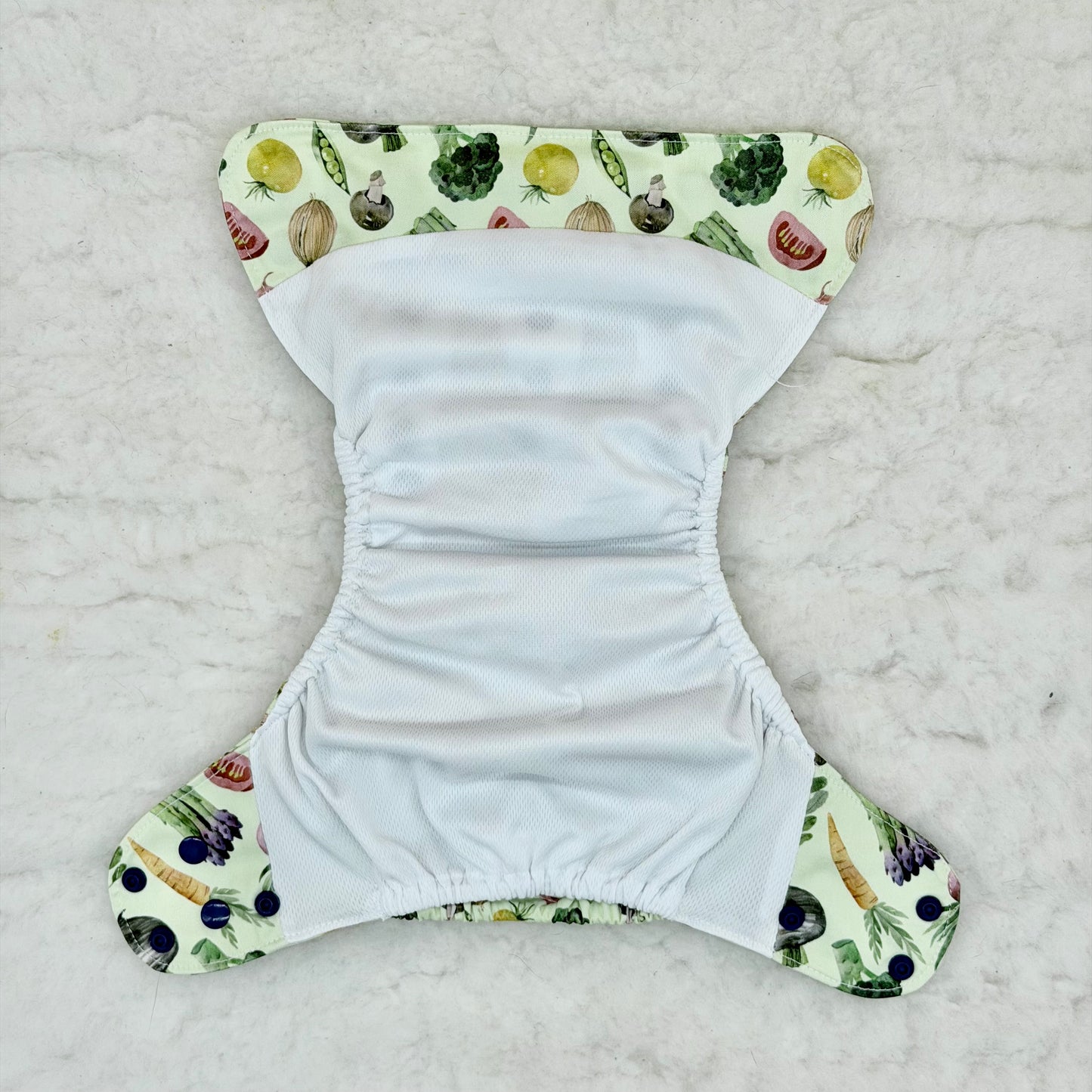 Petite Crown Veggies Pocket Diaper - Imperfect