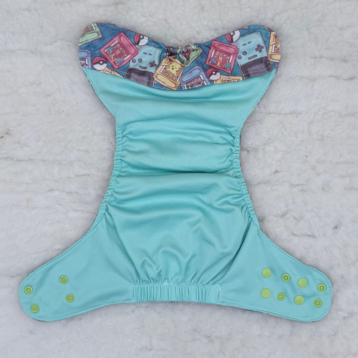Sustainable Sprinkles Retro Handheld Games AWJ Pocket Diaper