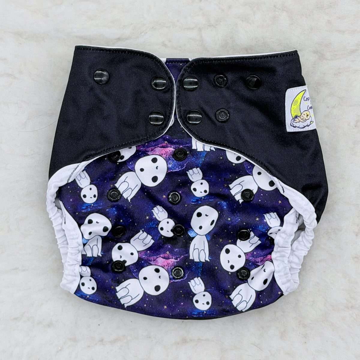 Cosmic Cloth & Company Anime Galaxy Spirits Diaper Cover