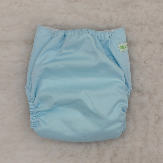 Wegreeco Baby Blue Solid Pocket Diaper - Brand New