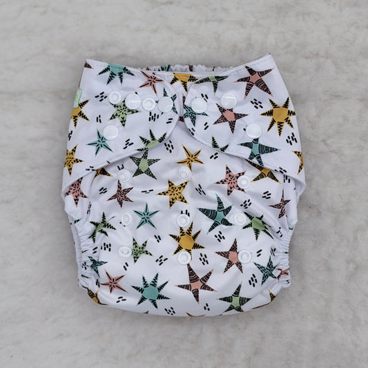 Wegreeco Boho Stars Pocket Diaper - Brand New