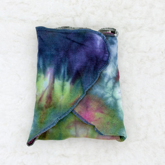 Handmade Hand-Dyed Purple Galaxy Ice-Dye Contour Cloth Diaper